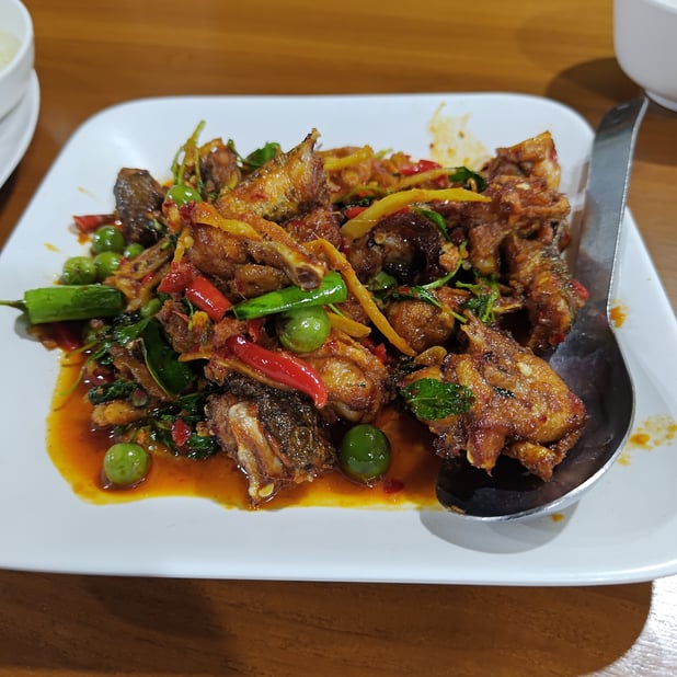 Stir Fried Frog